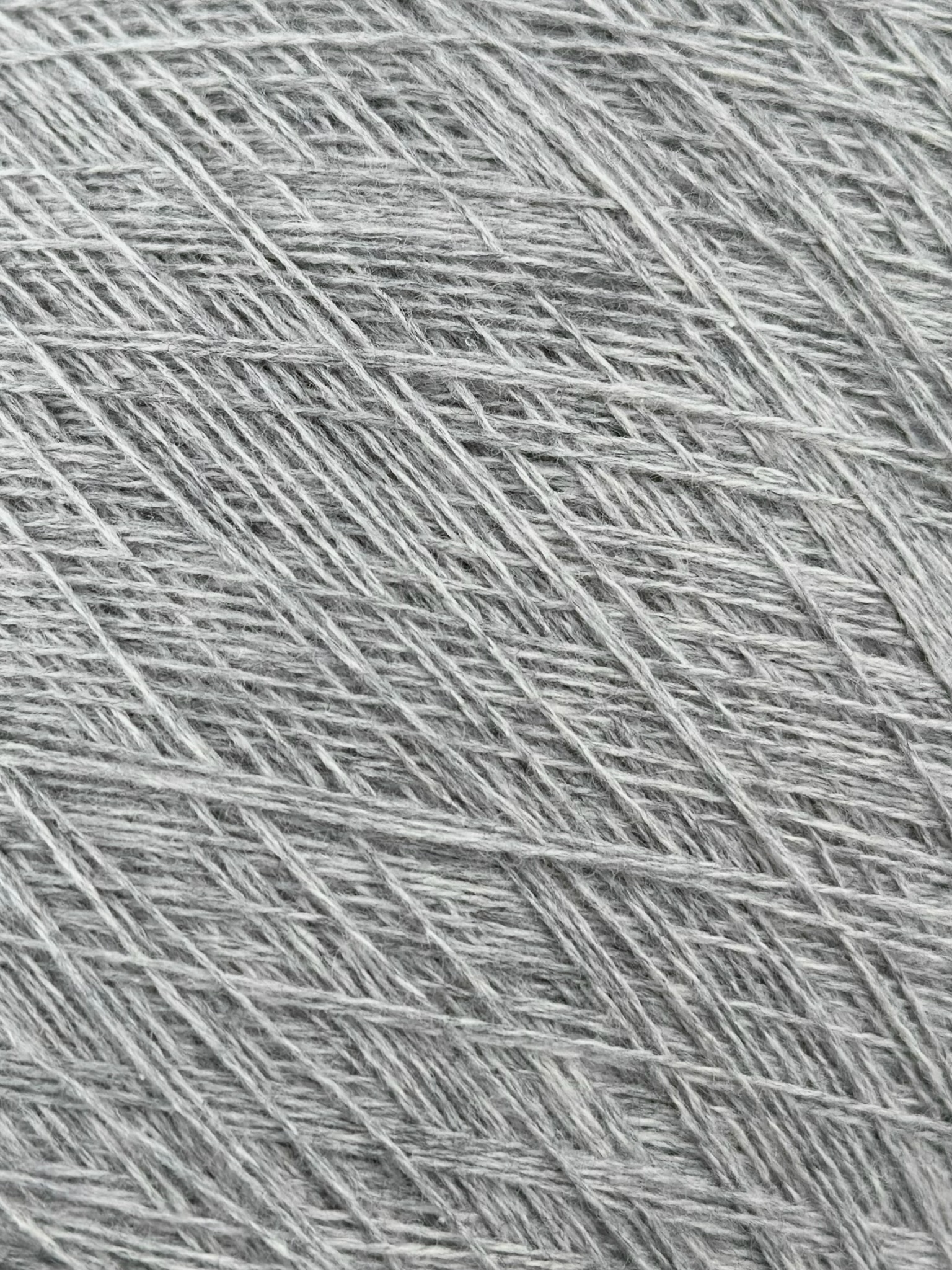 Biagioli Modesto Art. Cashmere Yak Seta Nm 2/28 col. Helles Grau Mélange